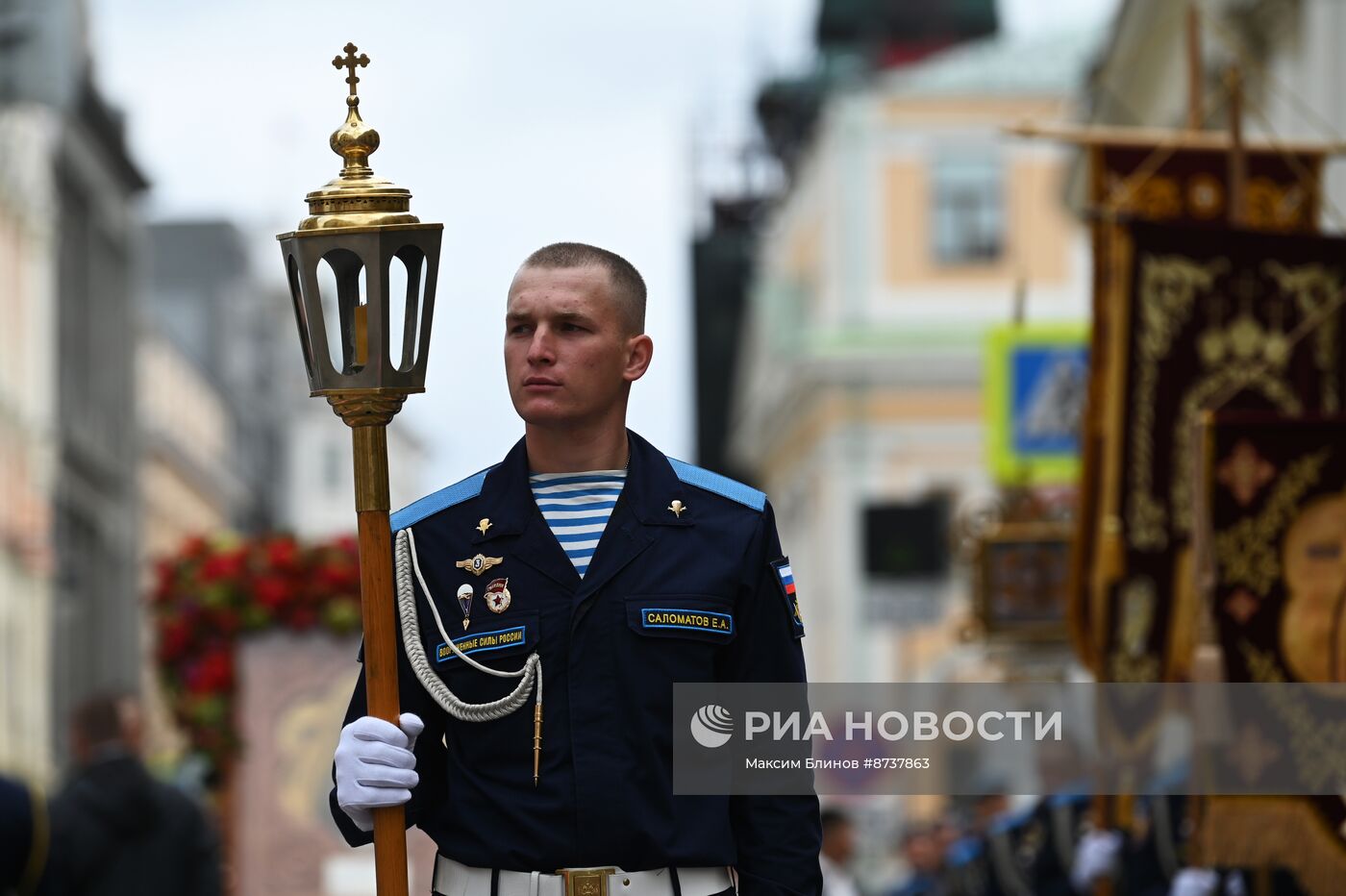 Празднование годовщины образования ВДВ