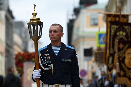 Празднование годовщины образования ВДВ