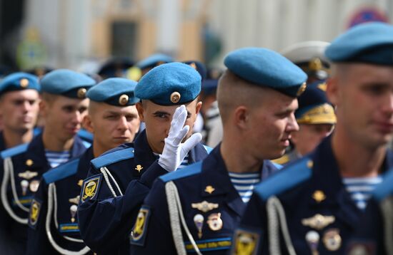 Празднование годовщины образования ВДВ