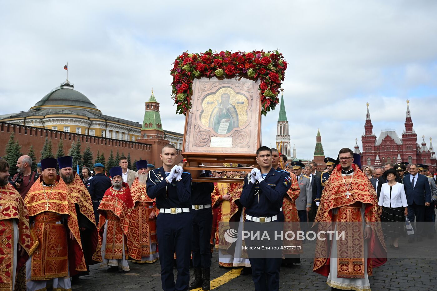 Празднование годовщины образования ВДВ