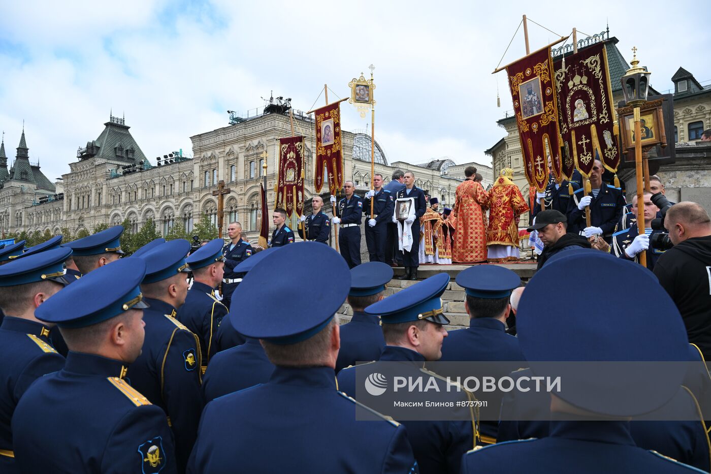 Празднование годовщины образования ВДВ