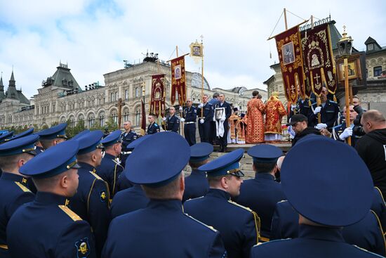 Празднование годовщины образования ВДВ