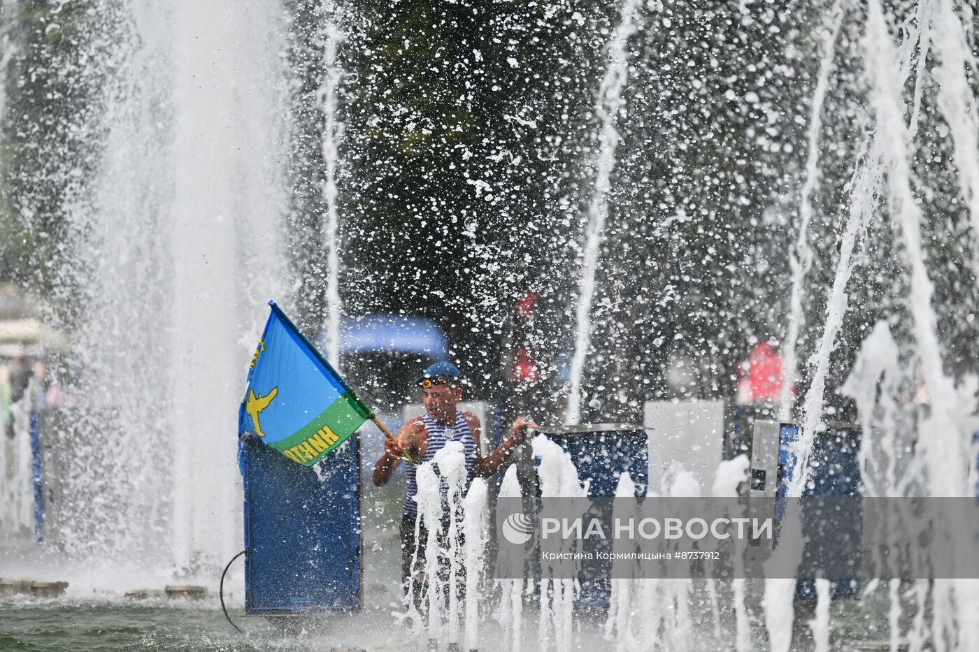 Празднование Дня ВДВ в России
