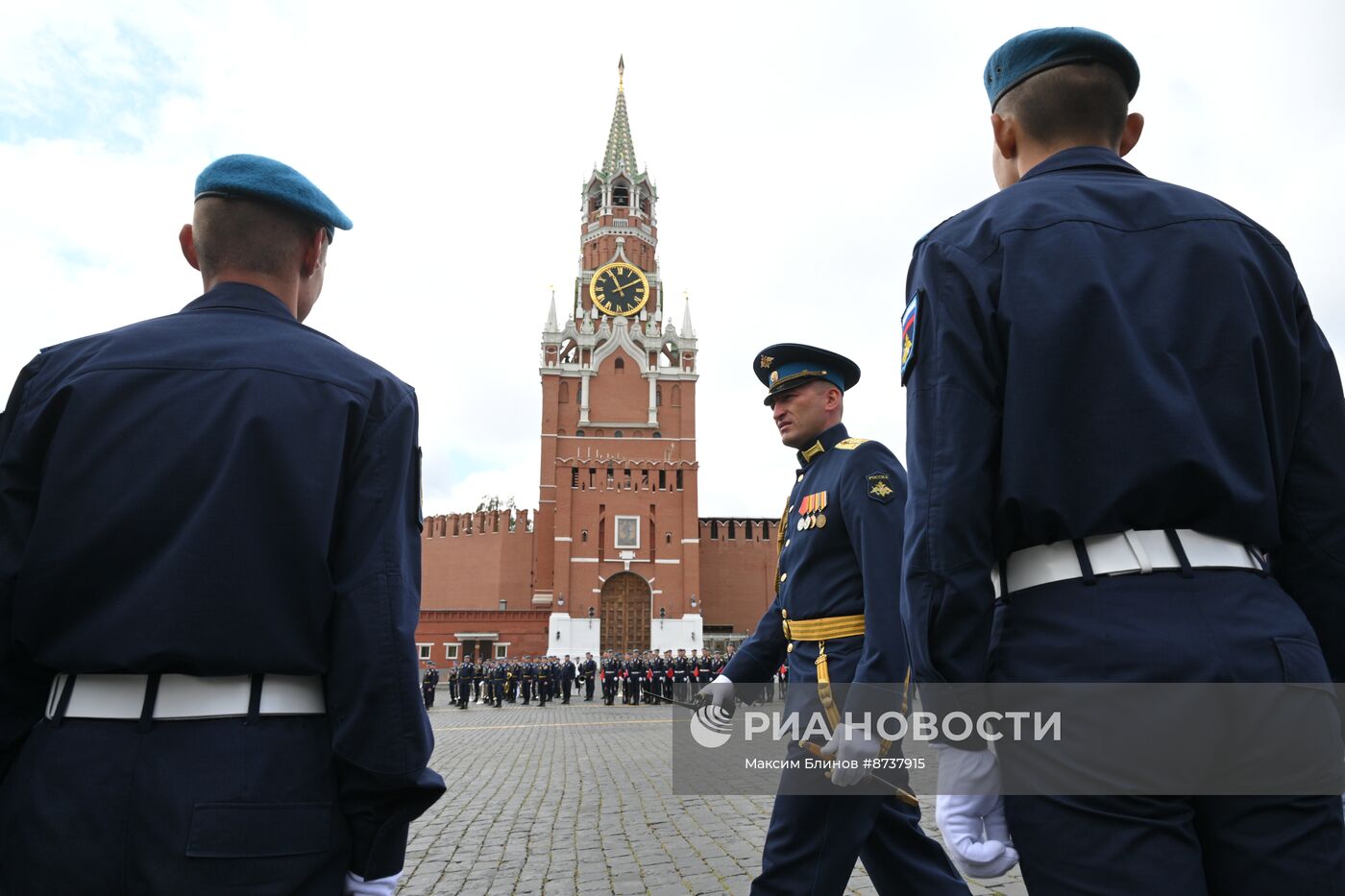 Празднование годовщины образования ВДВ