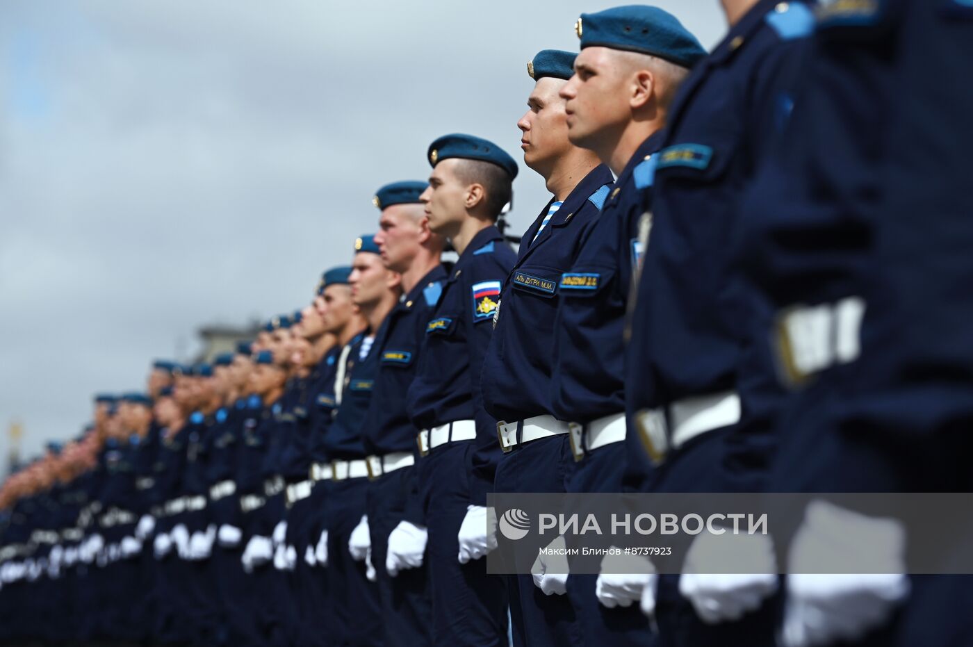 Празднование годовщины образования ВДВ