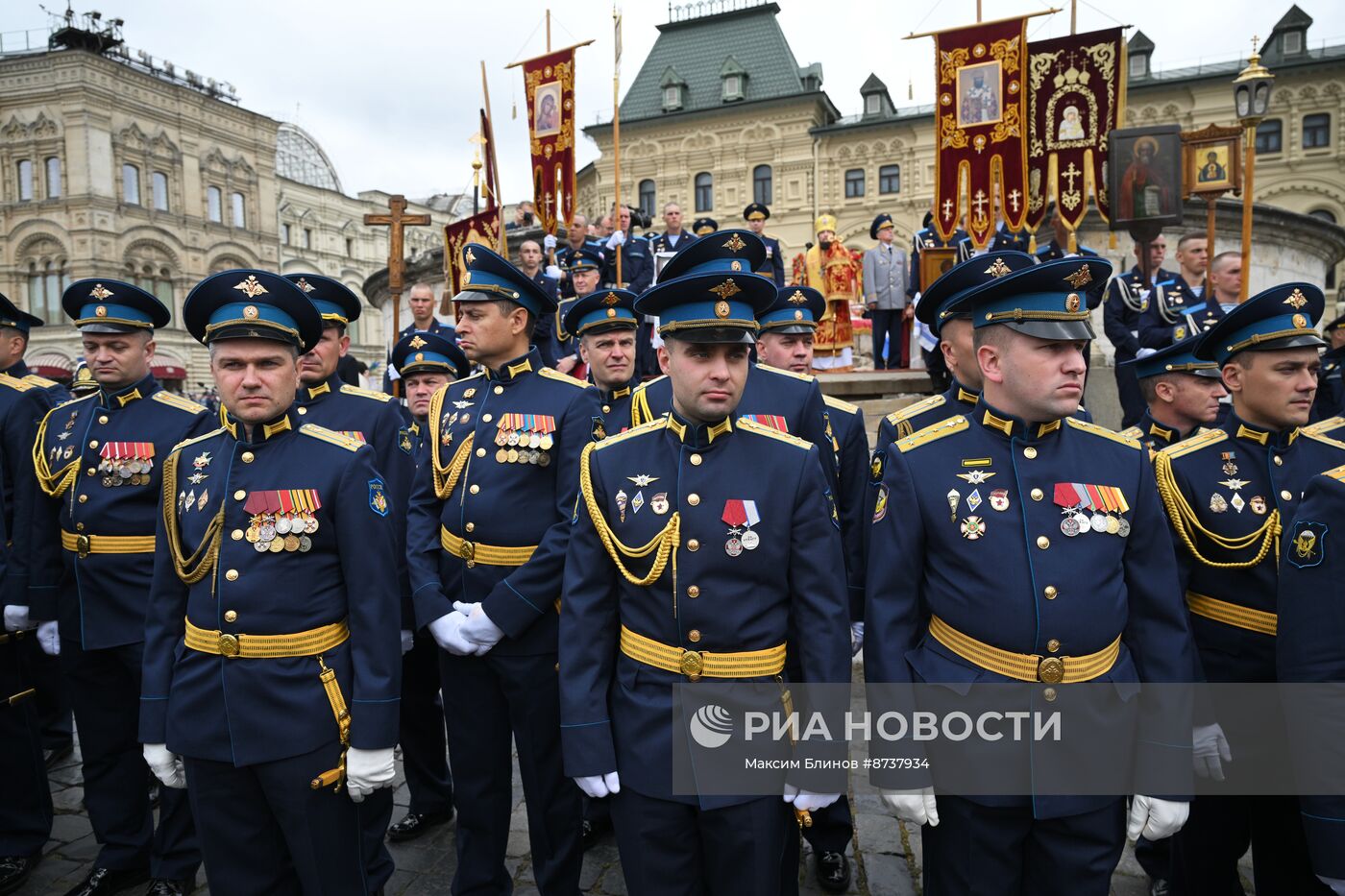 Празднование годовщины образования ВДВ