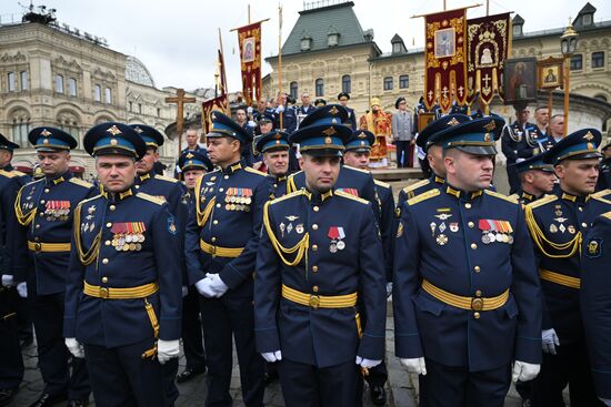 Празднование годовщины образования ВДВ