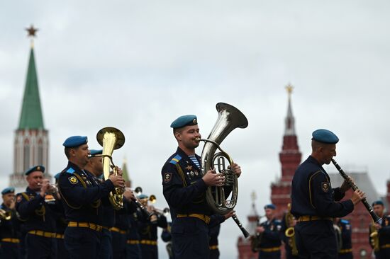 Празднование годовщины образования ВДВ