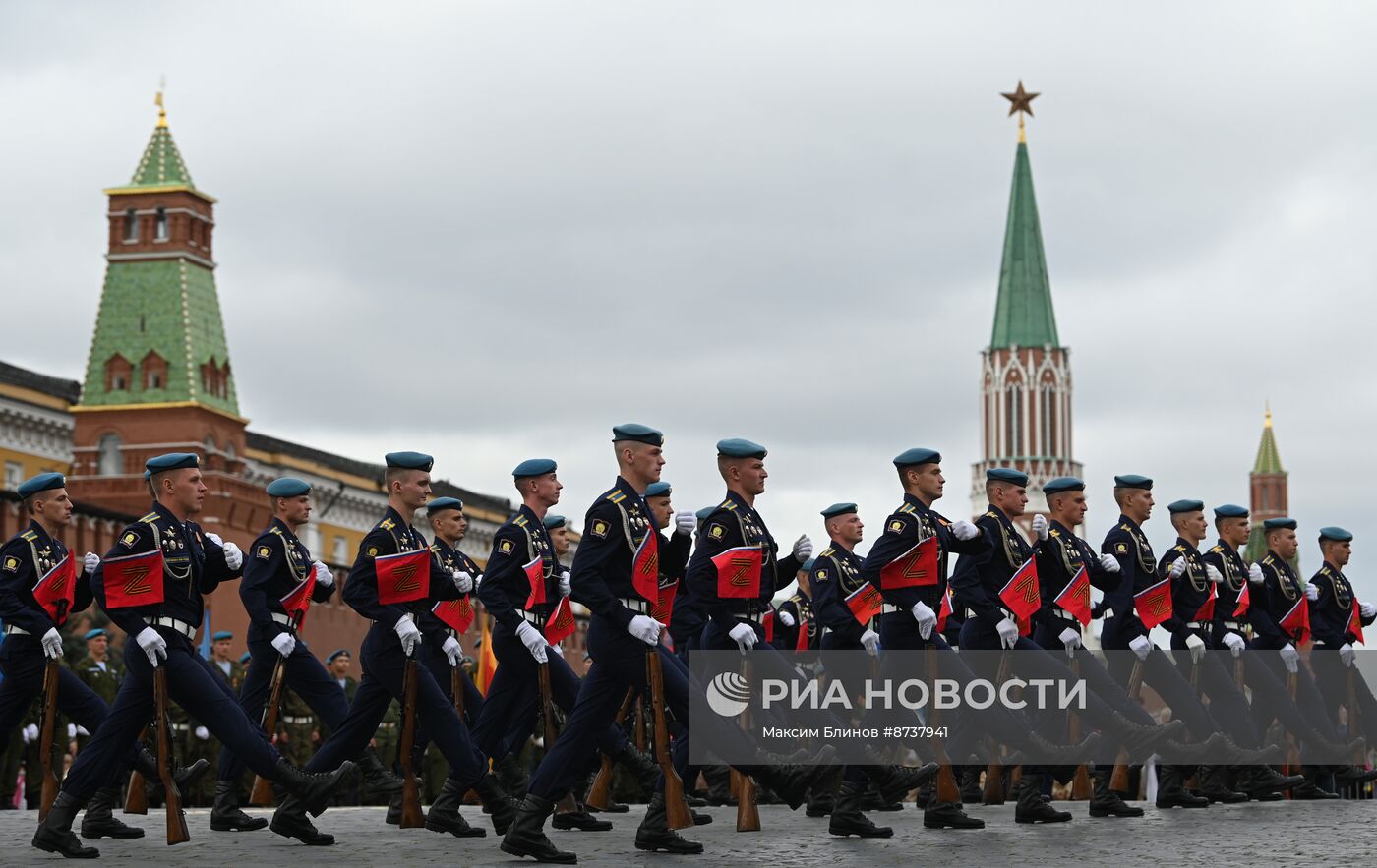 Празднование годовщины образования ВДВ