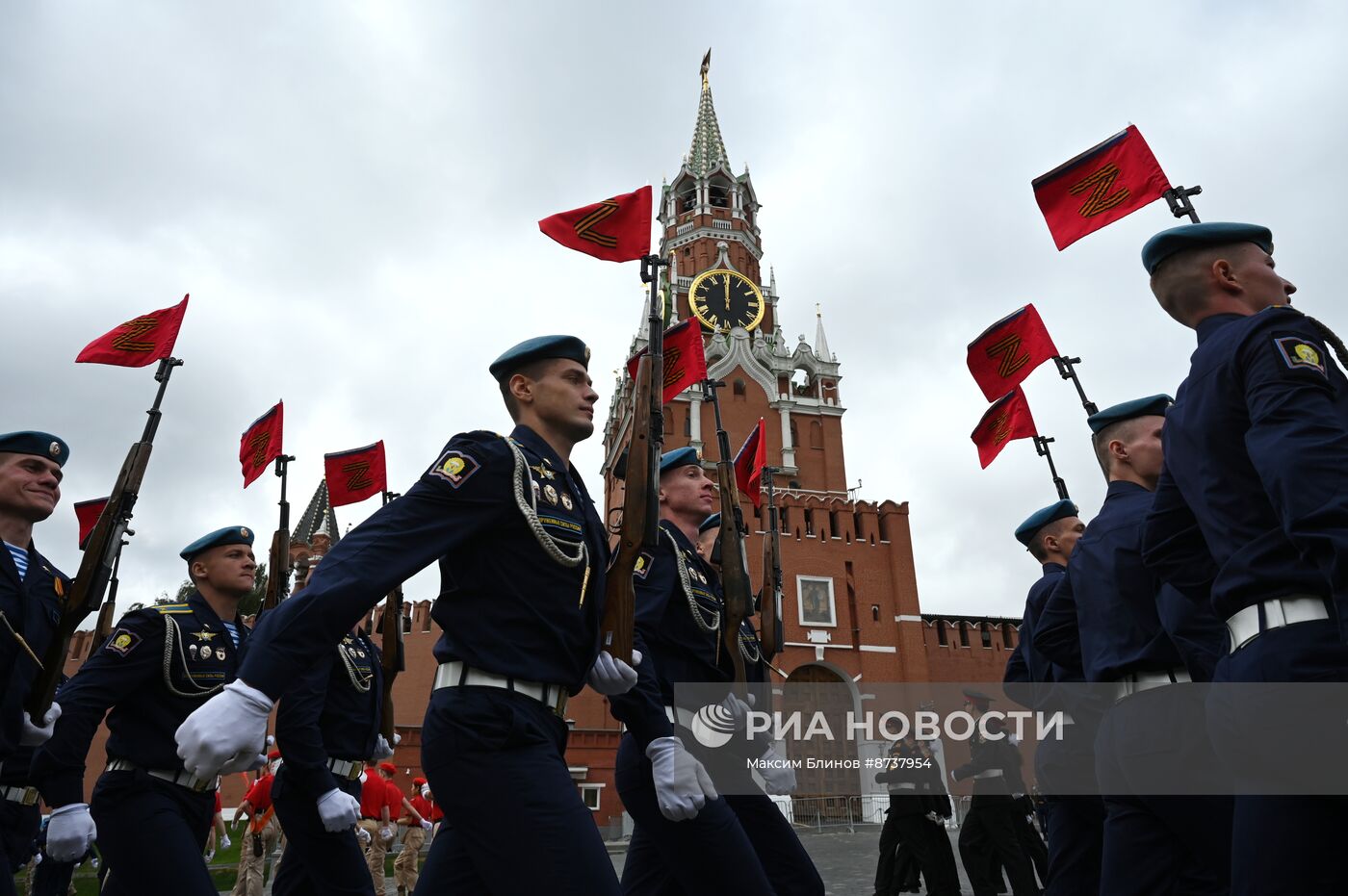 Празднование годовщины образования ВДВ