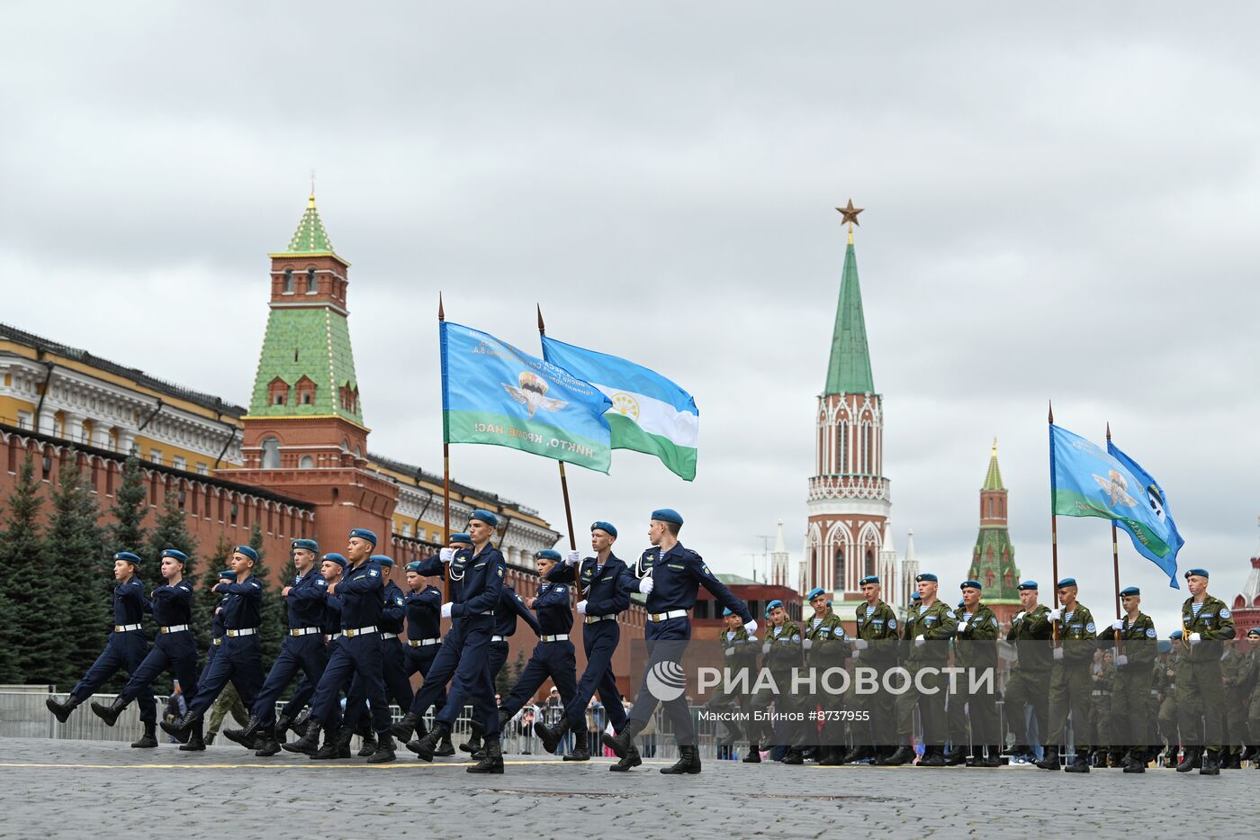 Празднование годовщины образования ВДВ