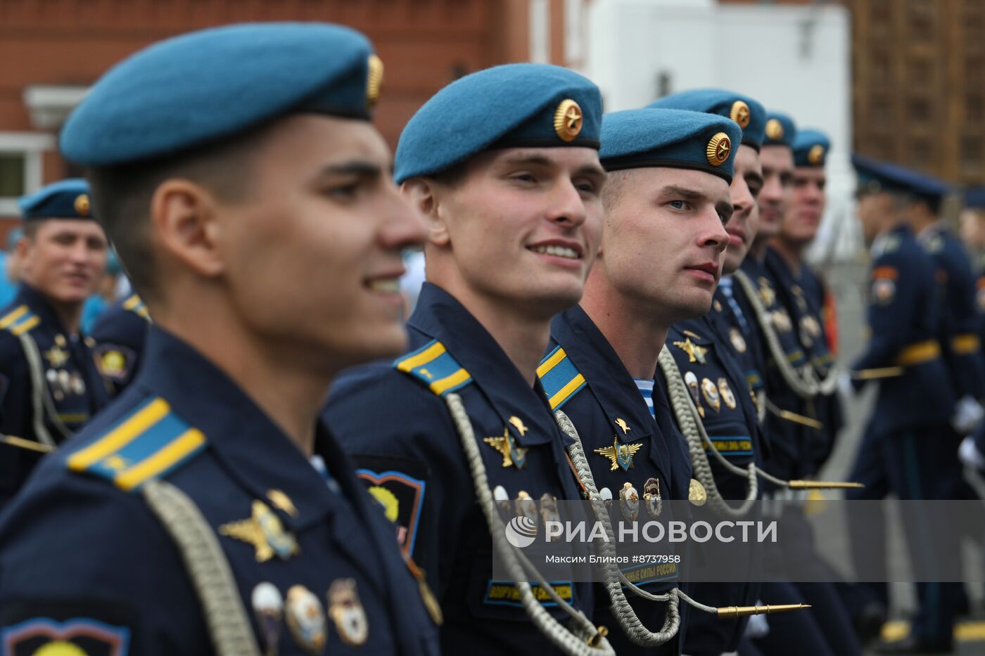 Празднование годовщины образования ВДВ