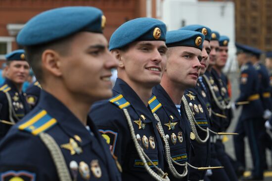 Празднование годовщины образования ВДВ