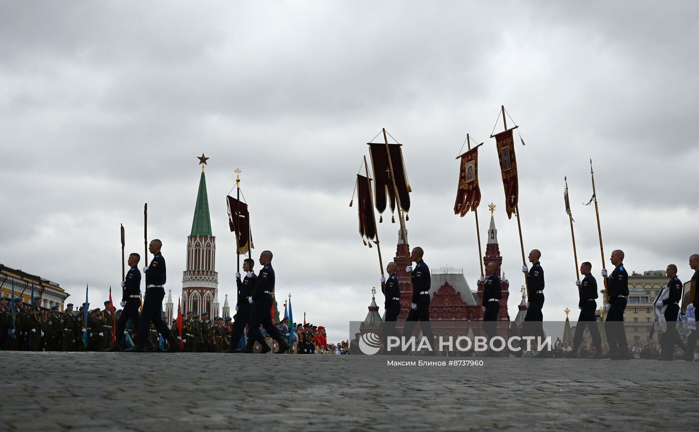 Празднование годовщины образования ВДВ