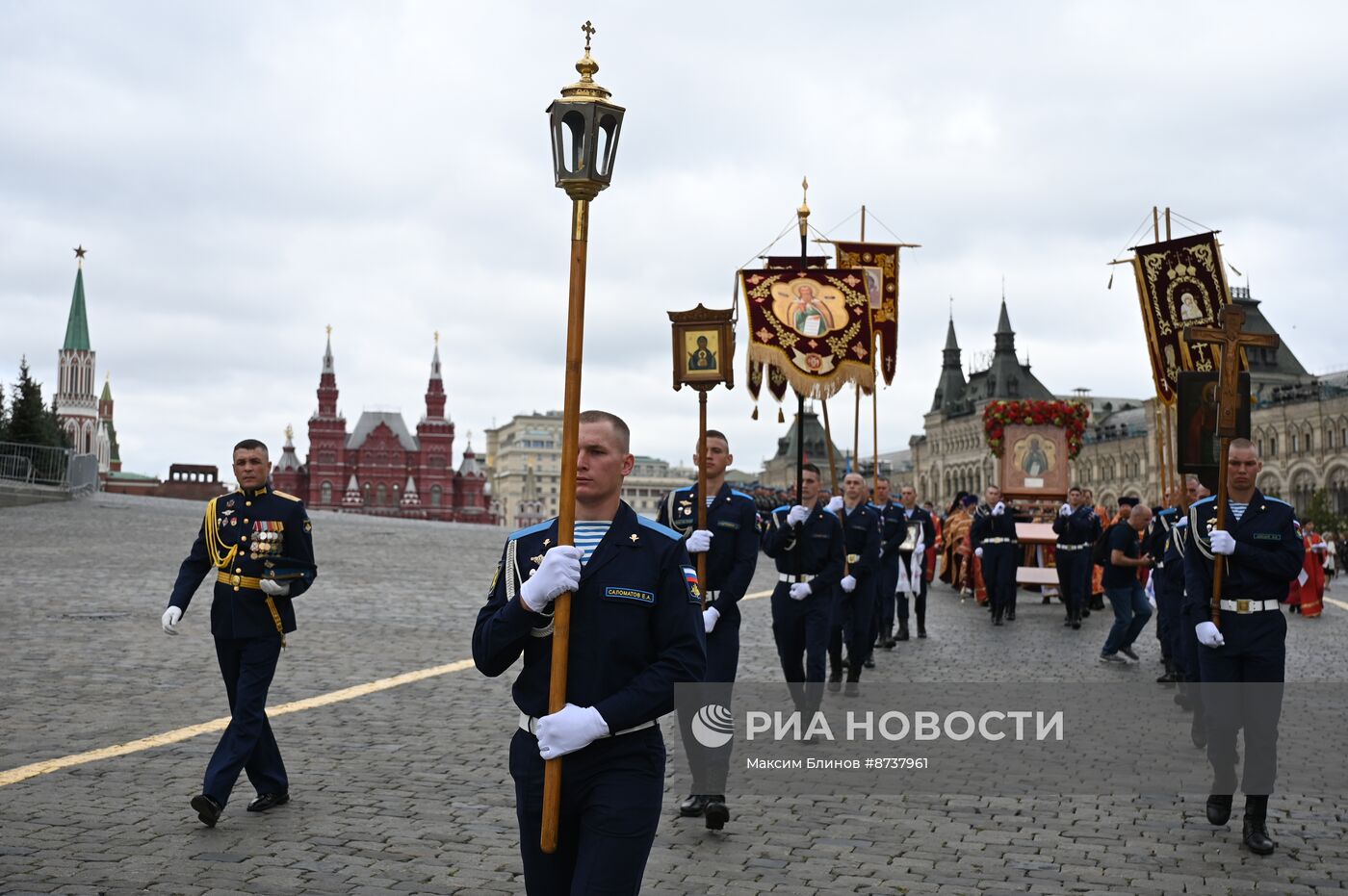 Празднование годовщины образования ВДВ