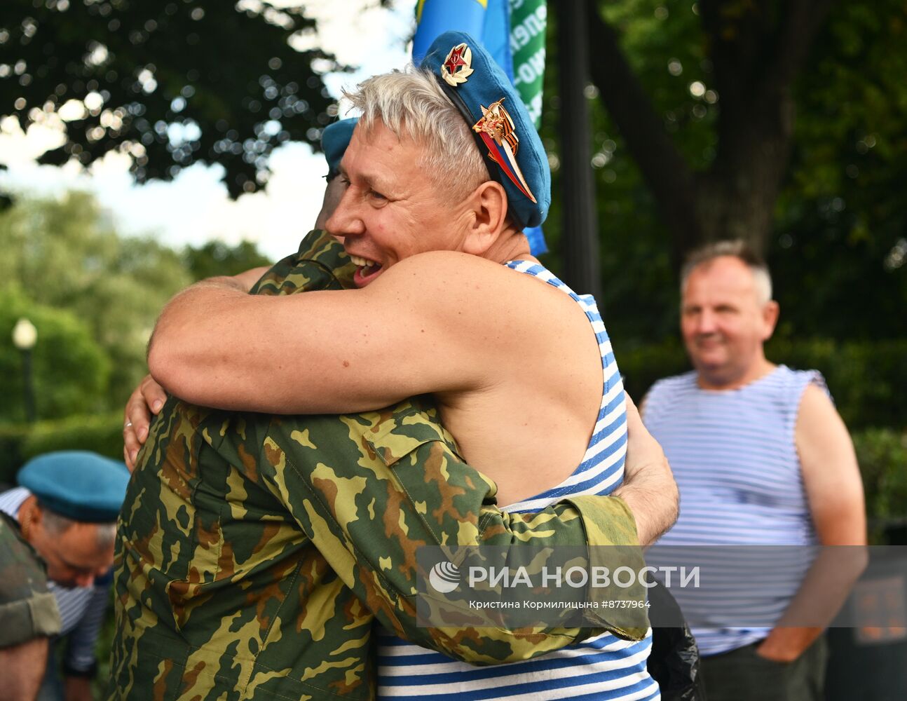 Празднование Дня ВДВ в России