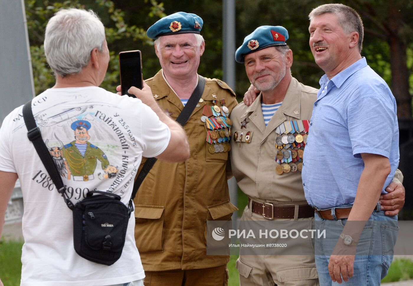 Празднование Дня ВДВ в России