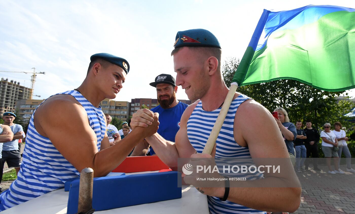 Празднование Дня ВДВ в России