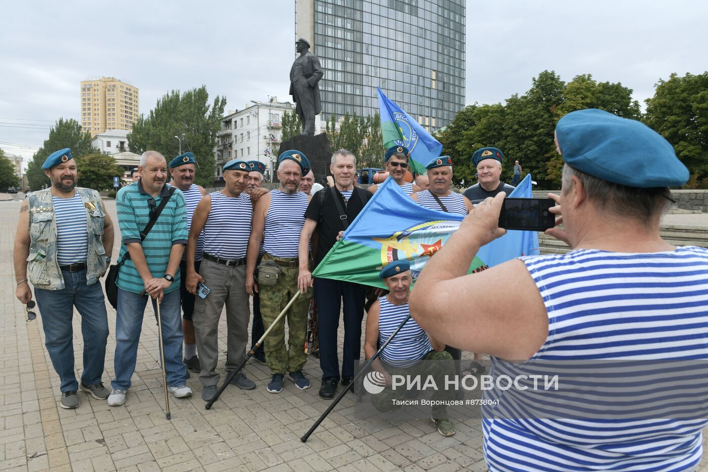 Празднование Дня ВДВ в России