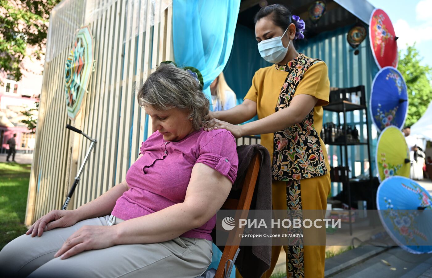 Тайский фестиваль в саду "Эрмитаж"