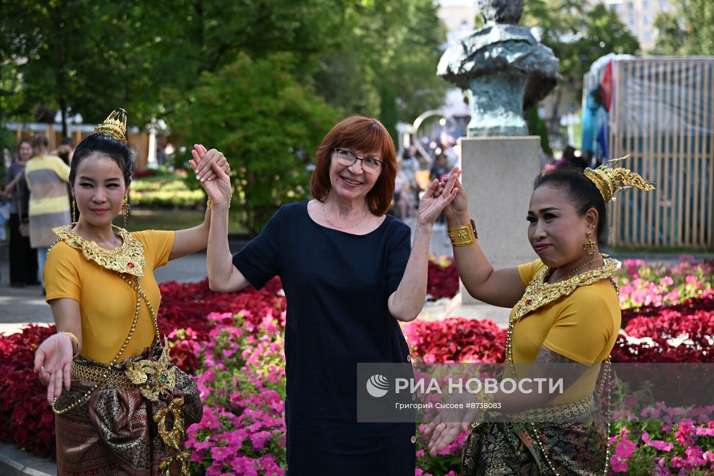 Тайский фестиваль в саду "Эрмитаж"