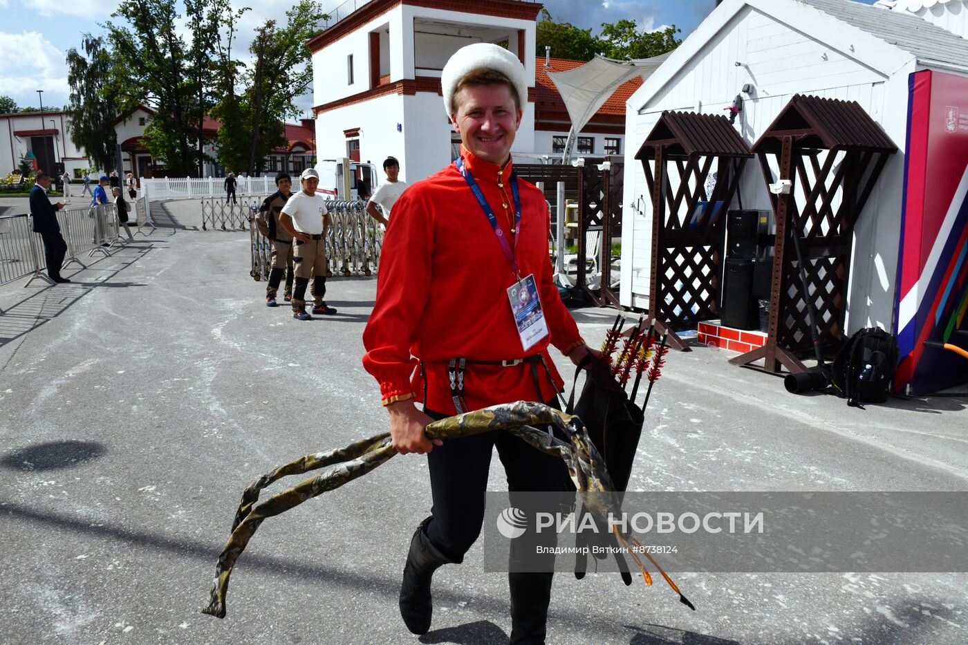 Международные соревнования по конной стрельбе из лука