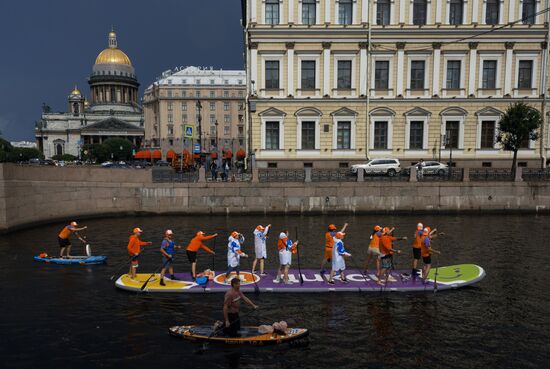 Фестиваль "Фонтанка SUP"