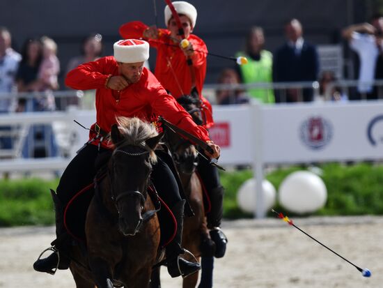 Международные соревнования по конной стрельбе из лука