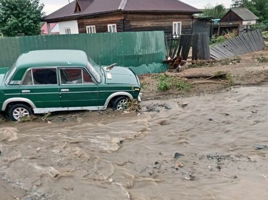 Паводок в Бурятии