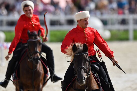 Международные соревнования по конной стрельбе из лука