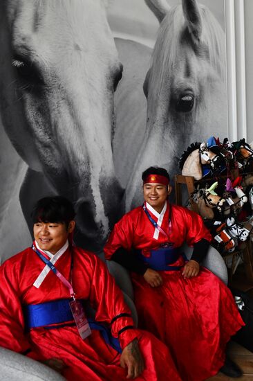 Международные соревнования по конной стрельбе из лука