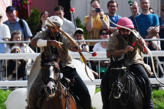 Международные соревнования по конной стрельбе из лука