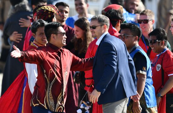 Международные соревнования по конной стрельбе из лука