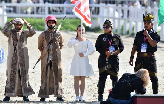 Международные соревнования по конной стрельбе из лука