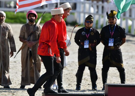 Международные соревнования по конной стрельбе из лука