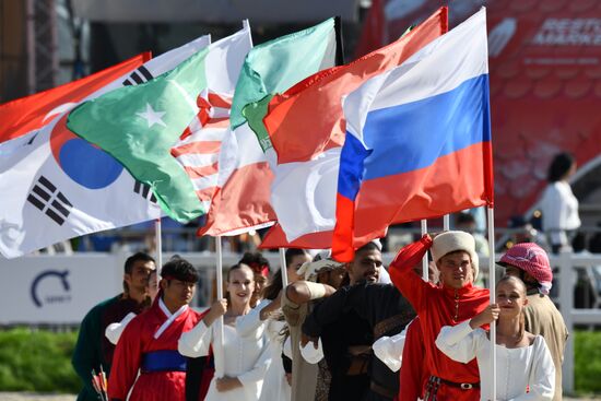 Международные соревнования по конной стрельбе из лука