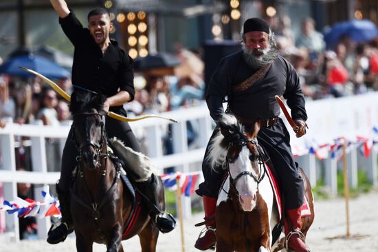 Международные соревнования по конной стрельбе из лука
