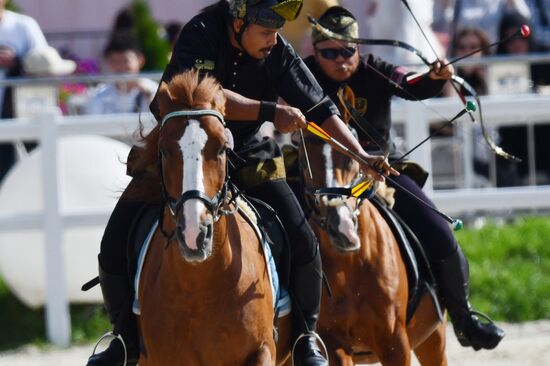 Международные соревнования по конной стрельбе из лука