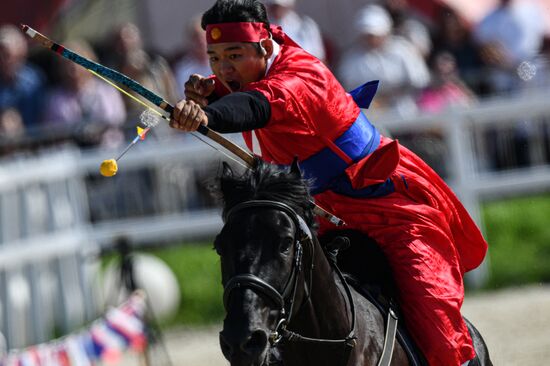 Международные соревнования по конной стрельбе из лука