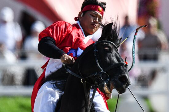 Международные соревнования по конной стрельбе из лука