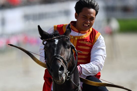 Международные соревнования по конной стрельбе из лука