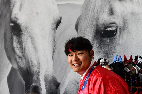 Международные соревнования по конной стрельбе из лука