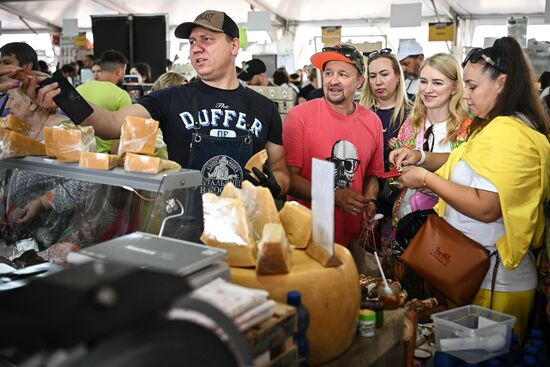 Сырный фестиваль в Подмосковье