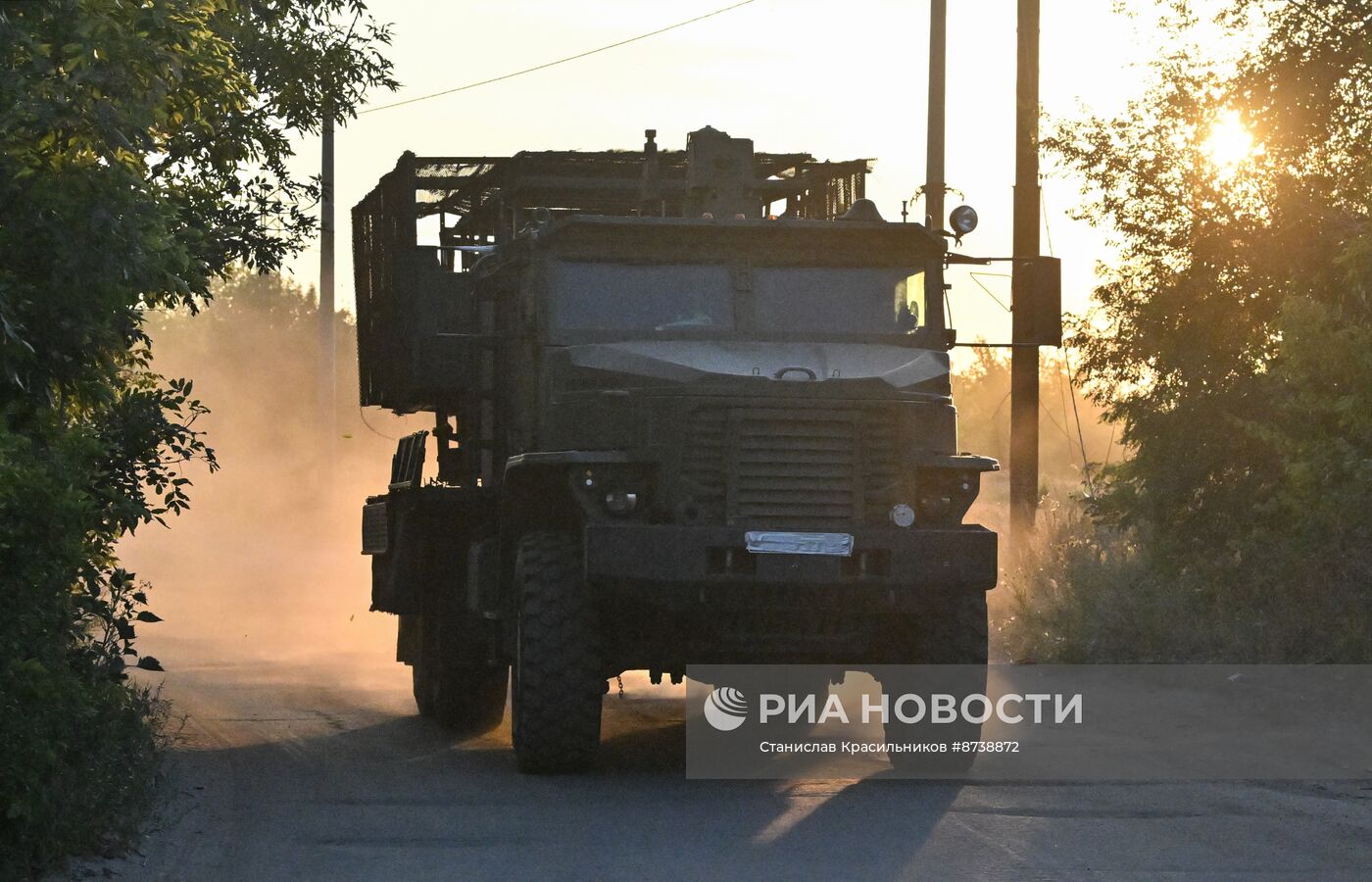 Новейшая огнеметная система ТОС -2 "Тосочка" ЦВО на Авдеевском направлении