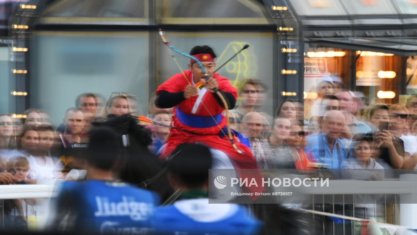 Международные соревнования по конной стрельбе из лука
