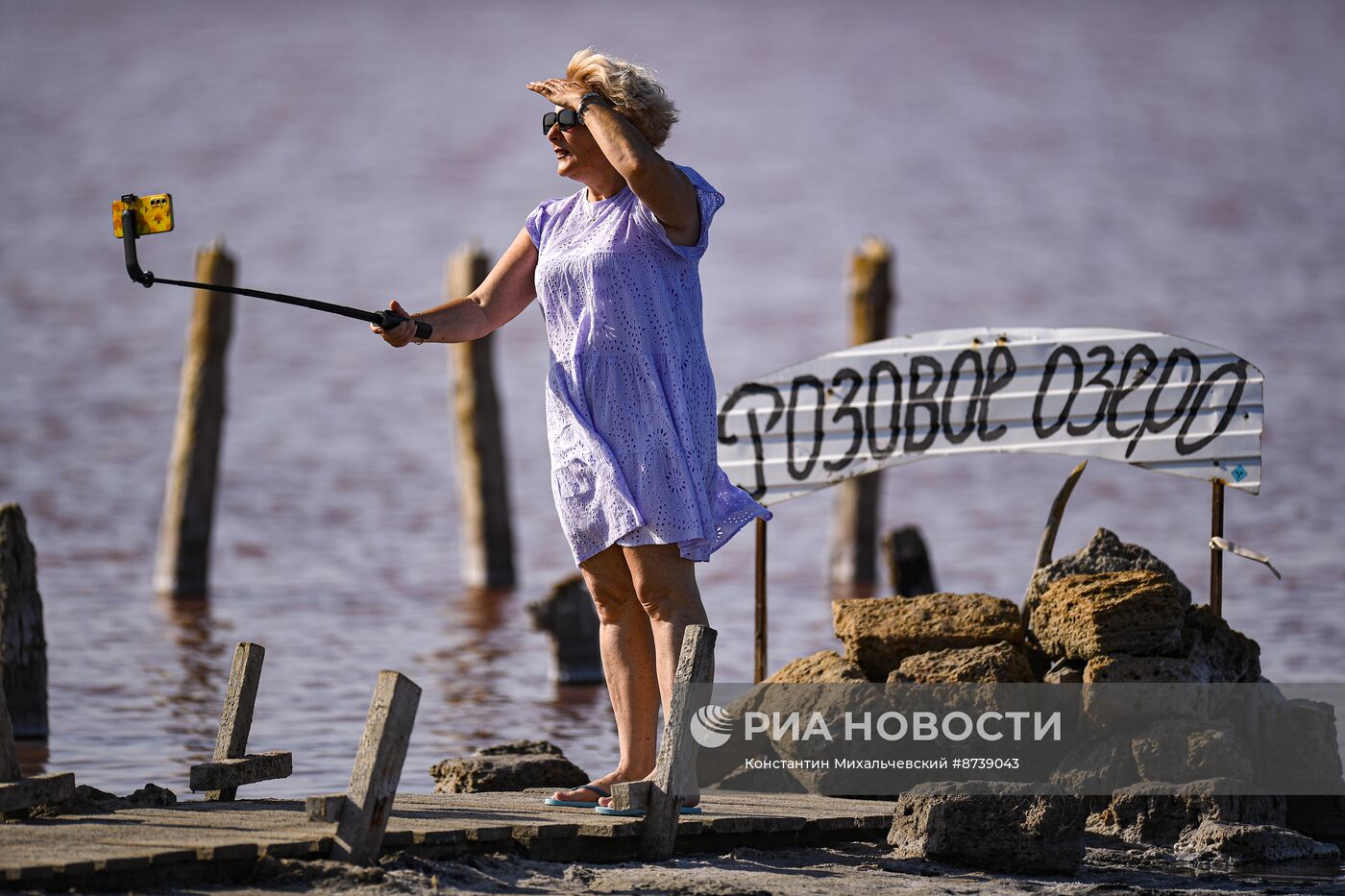 Отдых на озере Сасык-Сиваш в Крыму