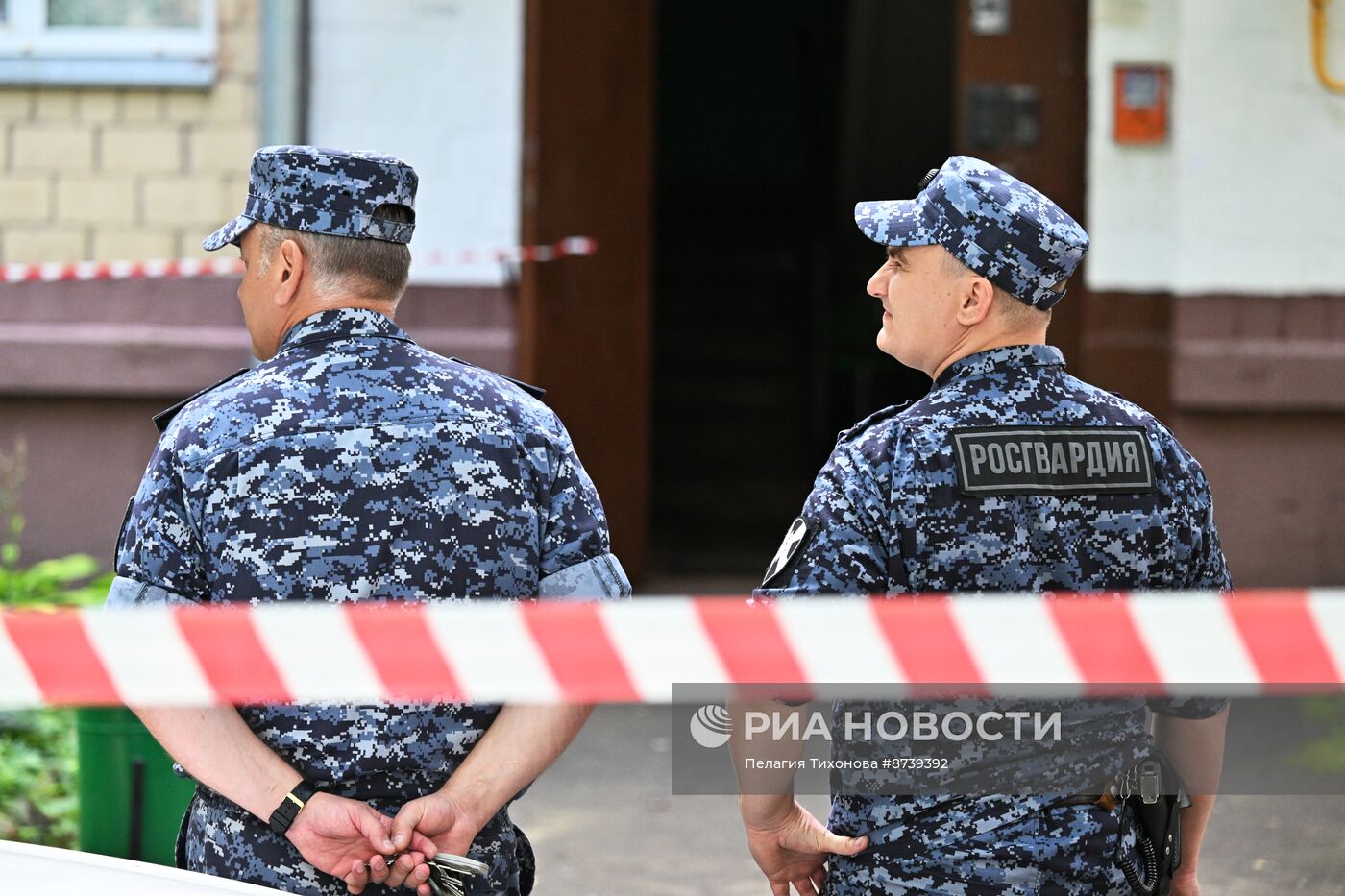 ЧП в жилом доме в Москве