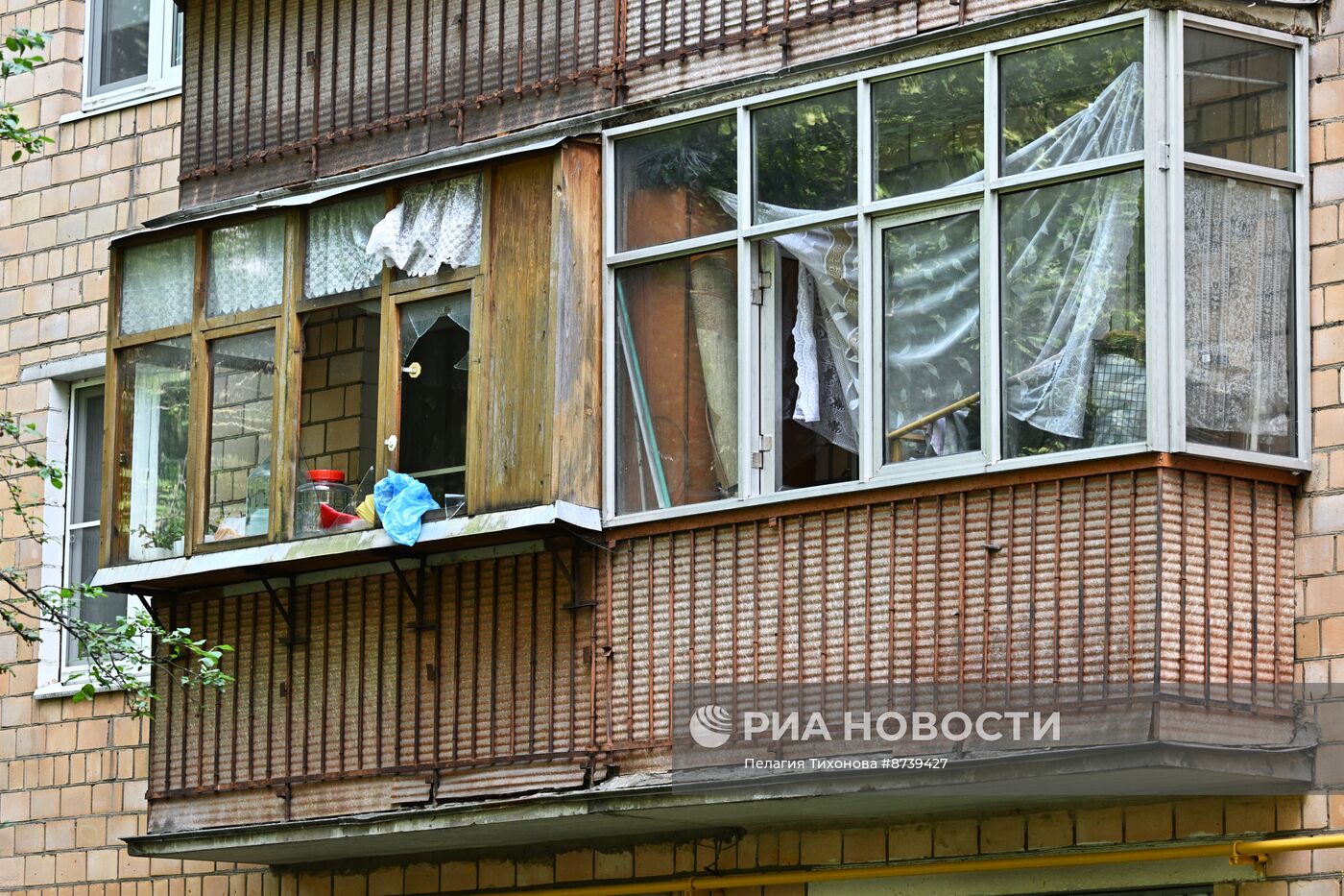 ЧП в жилом доме в Москве