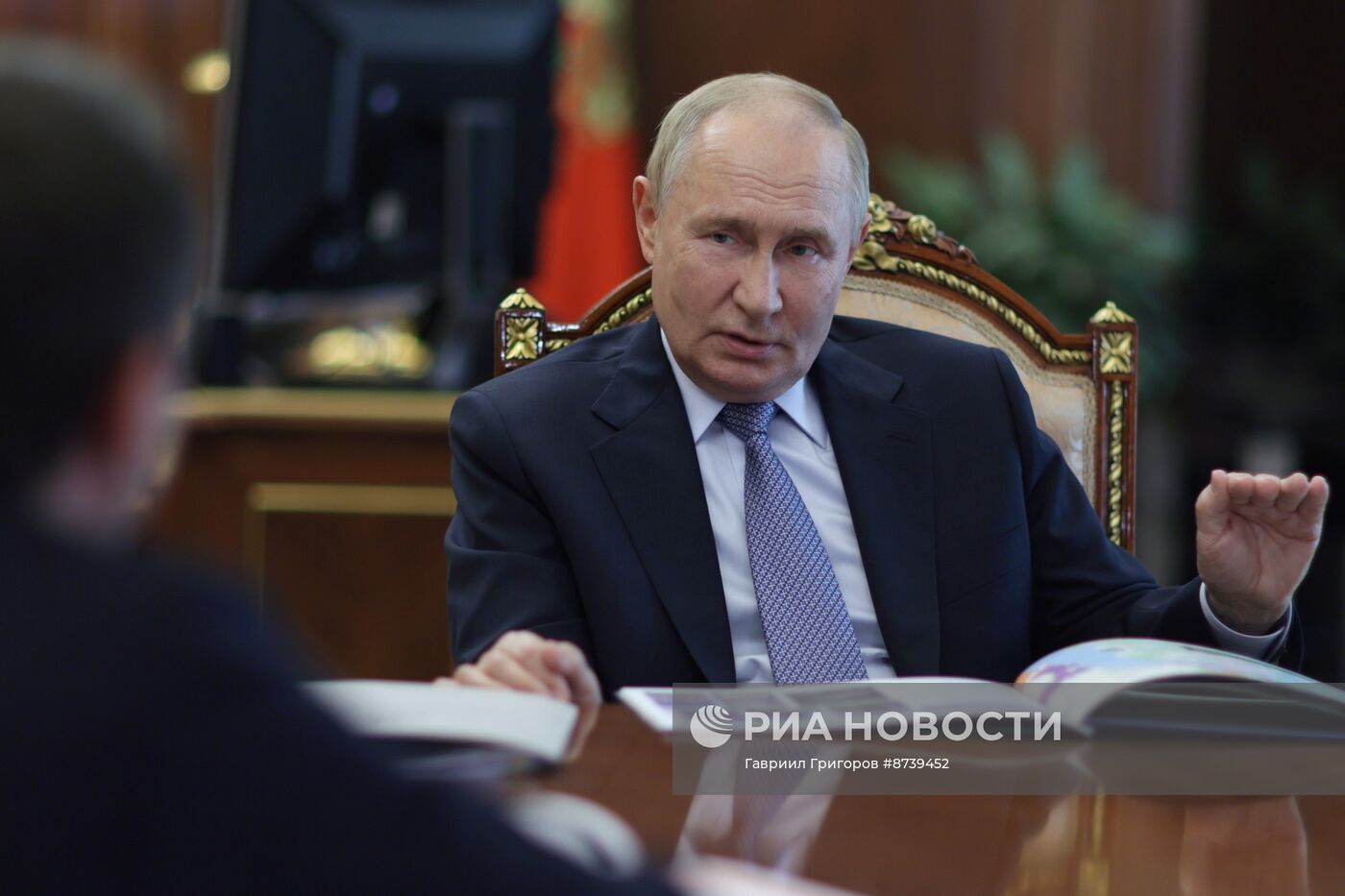 Президент Владимир Путин встретился с губернатором Мурманской области Андреем Чибисом