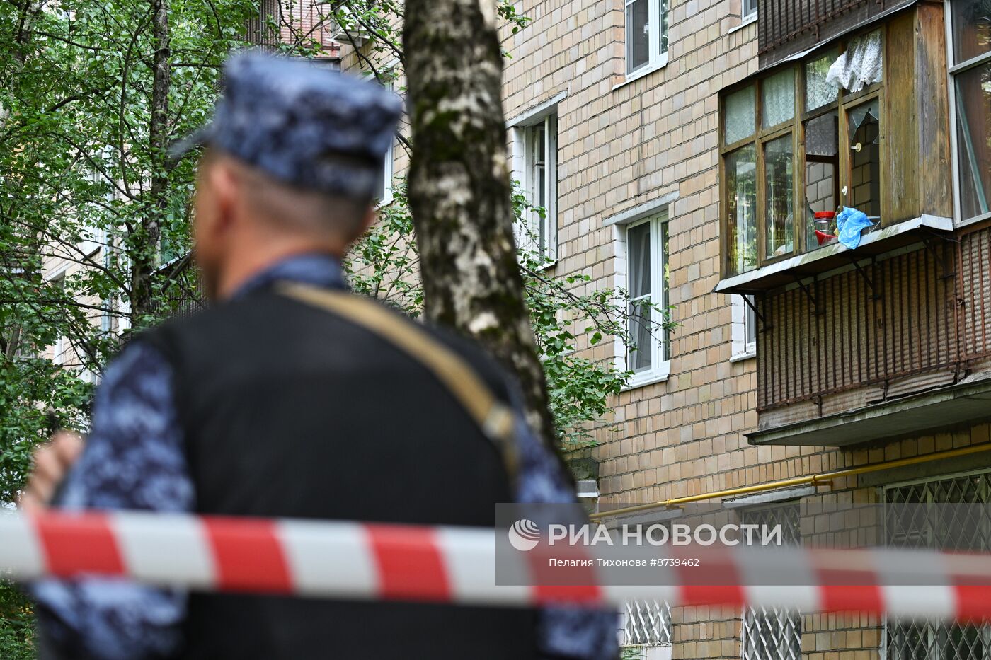 ЧП в жилом доме в Москве